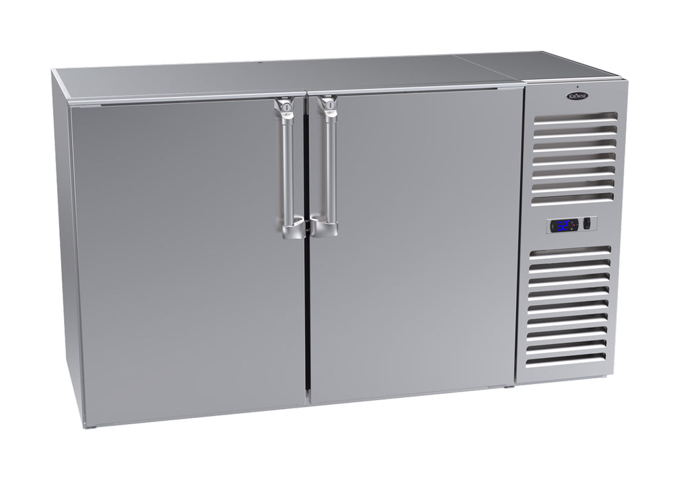 Krowne Metal, BS60R-SNS-RR, Refrigeration- Self-Contained Back Bar Cooler