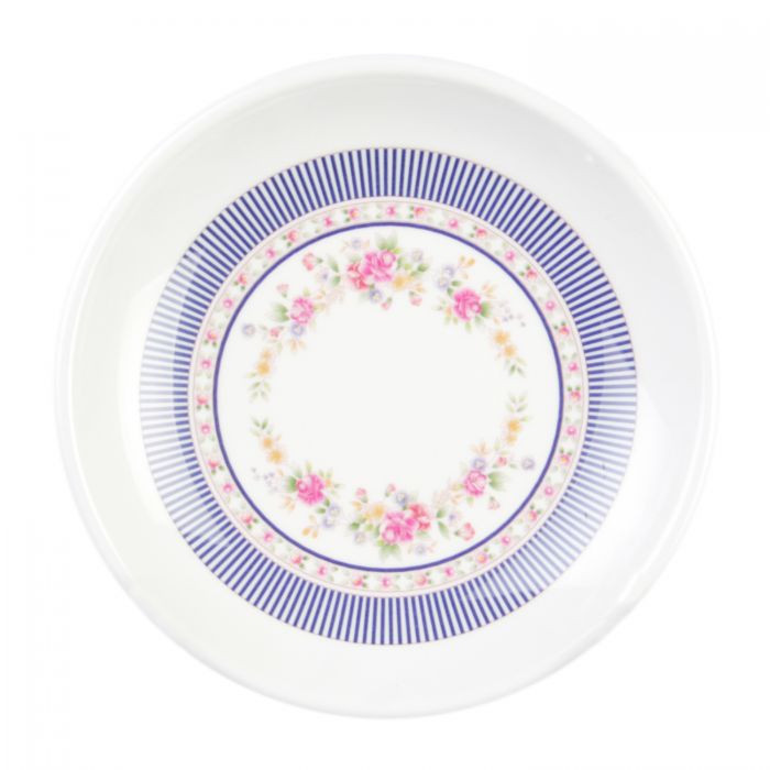 Thunder Group 1004AR, 4 OZ, 4 1/2" PLATE, ROSE, Melamine, NSF, Case Pack of 12