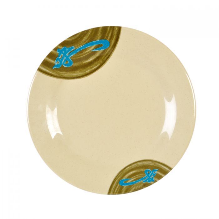 Thunder Group 1006J, 6" PLATE, WEI, Melamine, NSF, Case Pack of 12