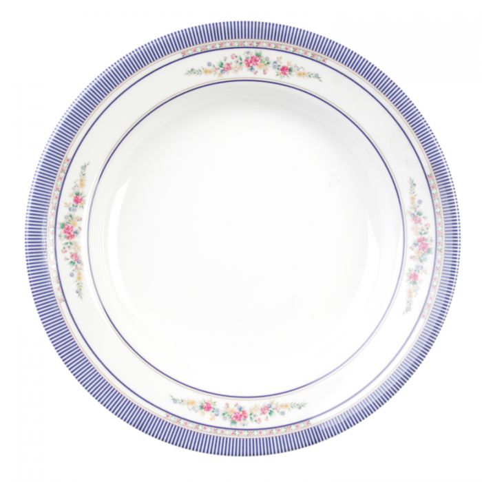 Thunder Group 1110AR, 12 OZ, 10 3/8" SOUP PLATE, ROSE, Melamine, NSF, Case Pack of 12