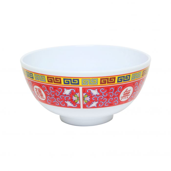 Thunder Group 3006TR, 9 OZ, 4 3/8" RICE BOWL, LONGEVITY, Melamine, NSF, Case Pack of 12