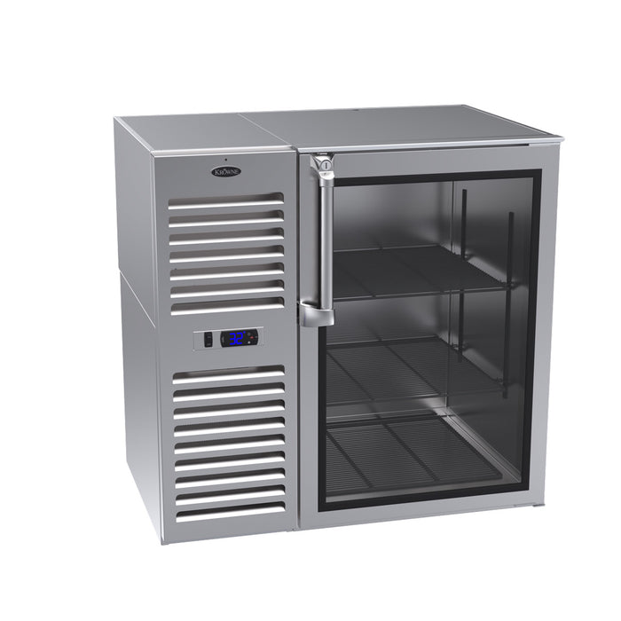 Krowne Metal, BS36L-KNS-R, Refrigeration- Self-Contained Back Bar Cooler