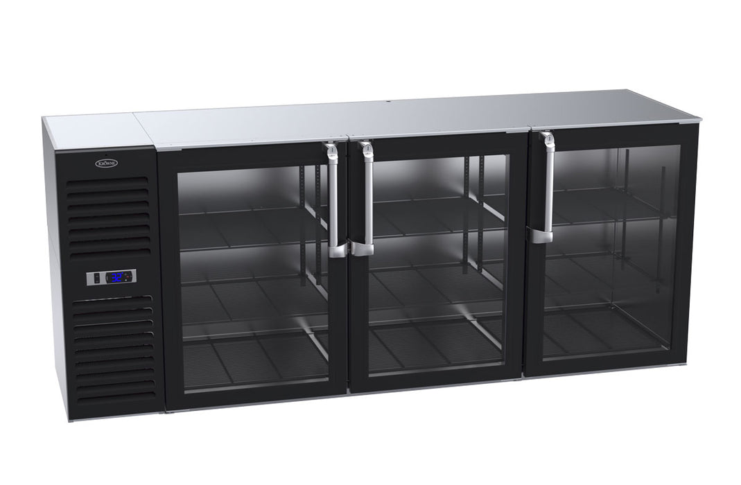 Krowne Metal, BS84L-GNS-RRR, Refrigeration- Self-Contained Back Bar Cooler