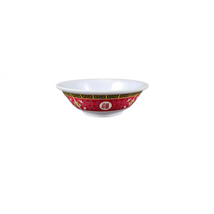 Thunder Group 5075TR, 52 OZ, 8 3/4", RIMLESS BOWL, LONGEVITY, Melamine, NSF, Case Pack of 12