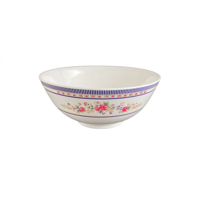 Thunder Group 5208AR, 56 OZ, 8" RICE BOWL ROSE, Melamine, NSF, Case Pack of 12