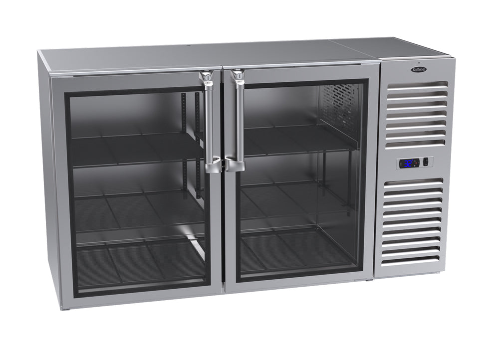 Krowne Metal, BS60R-KNS-LR, Refrigeration- Self-Contained Back Bar Cooler