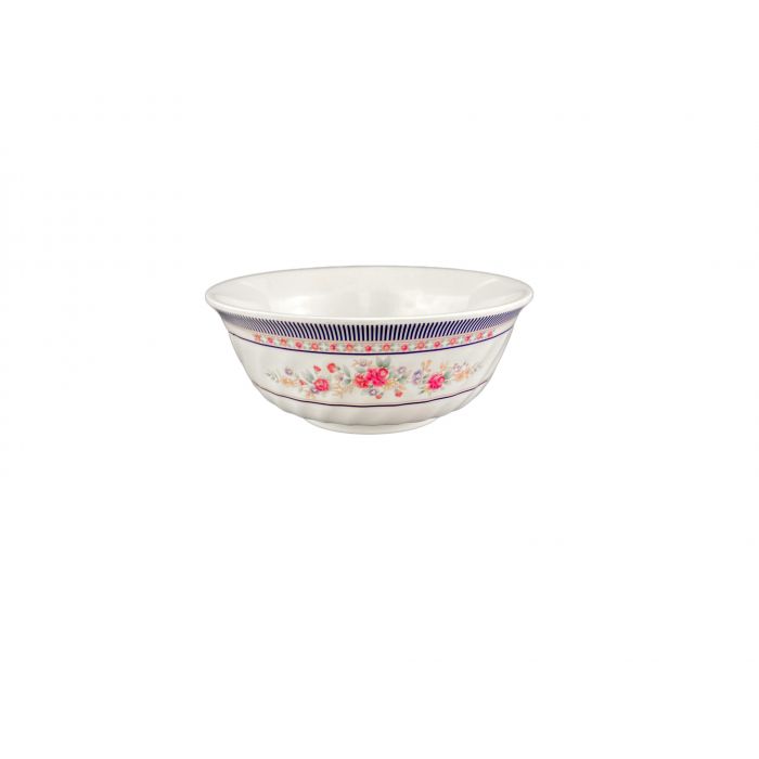 Thunder Group 5307AR, 32 OZ, 6 7/8" SWIRL BOWL, ROSE, Melamine, NSF, Case Pack of 12