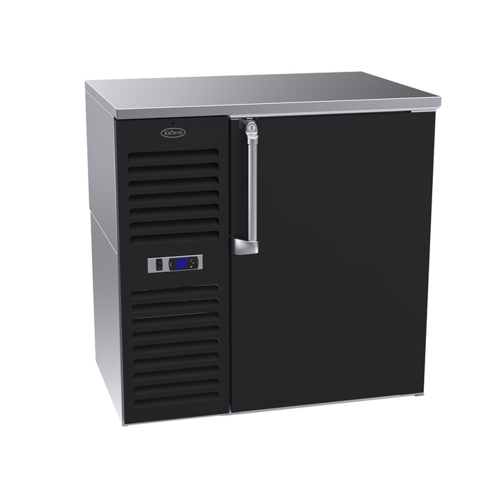 Krowne Metal, BS36L-BSS-L, Refrigeration- Self-Contained Back Bar Cooler