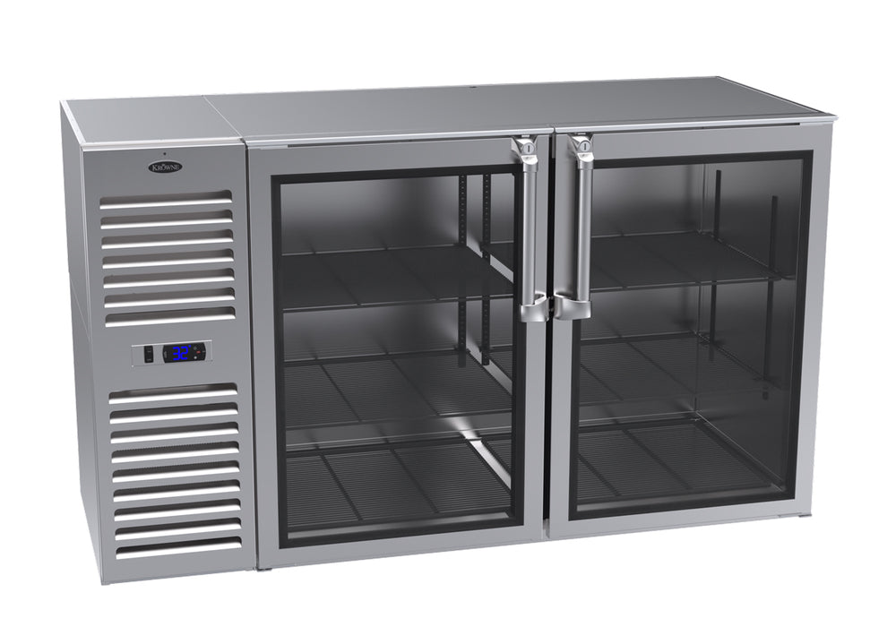 Krowne Metal, BS60L-KNS-RR, Refrigeration- Self-Contained Back Bar Cooler