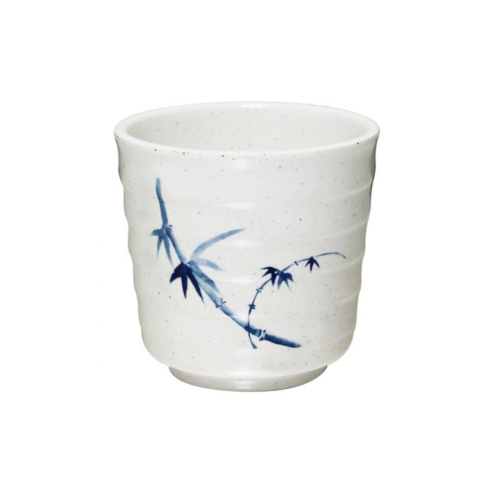 Thunder Group 9302BB, 11 OZ, 3 1/2" TEA CUP, BLUE BAMBOO, Melamine, NSF, Case Pack of 12