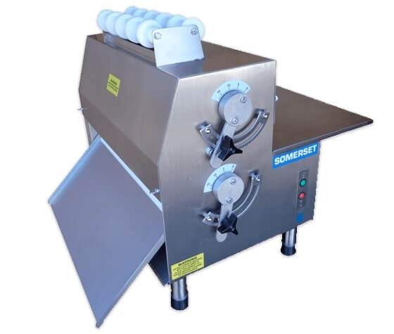 SOMERSET CDR-1500 DOUGH ROLLER, Two Stage Side-Operated, 120V, 1/2 hp