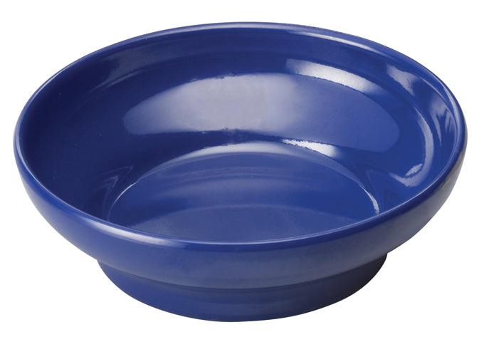 Winco WDM008-401, 4 oz Mila Melamine Salsa Bowl, Blue, 48pcs/case