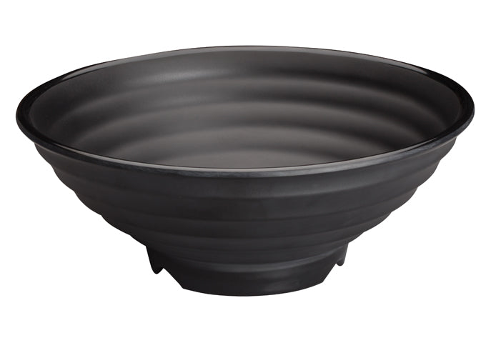 Winco WDM012-301, Kumata 8"Dia Melamine Bowl, Black, 24pcs/case