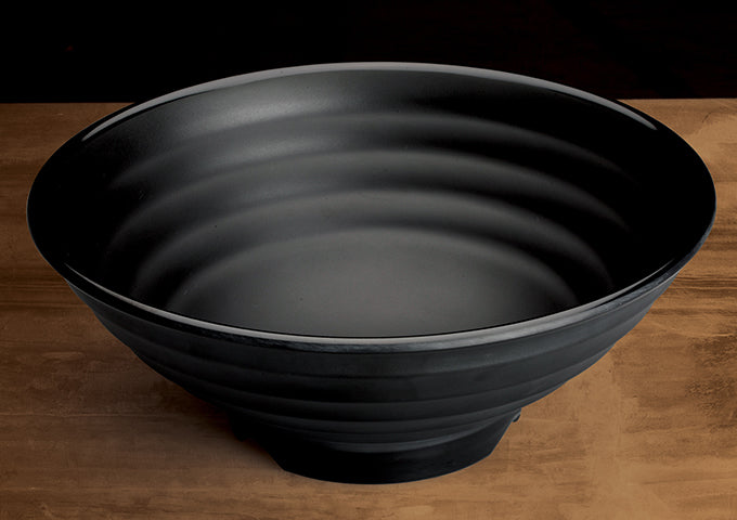 Winco WDM012-301, Kumata 8"Dia Melamine Bowl, Black, 24pcs/case