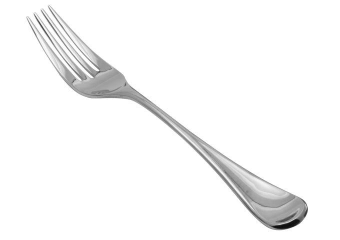 Winco Z-CL-05, Cadenza Claret Dinner Fork, 8-1/8"L, 4mm, 18/10 Stainless Steel