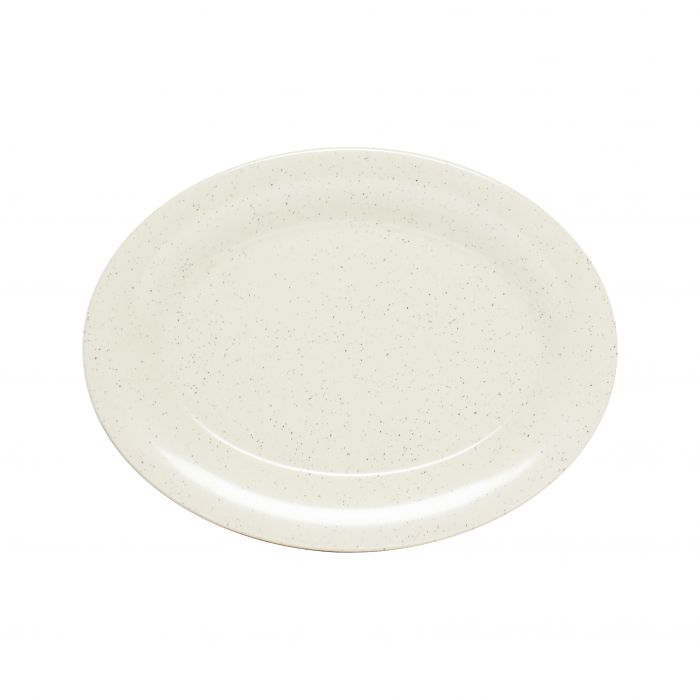 Thunder Group AD221WS, 14 OZ, 11 1/2" X 8" PLATTER, SAN MARINO, Melamine, NSF, Case Pack of 12