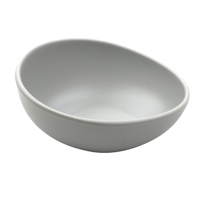 GET B-1000-LG, 10 oz. Light Gray, Melamine, Bouillon Bowl, (12.5 oz. rim-full), 2.85″ H, 5.25″ L x 4.25″ W, Riverstone, Pack of 24