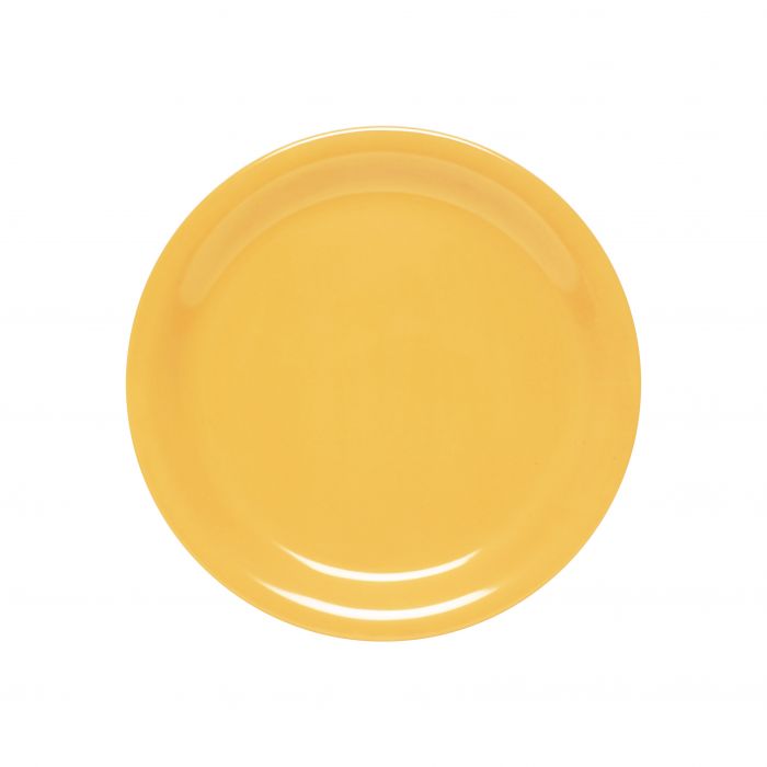 Thunder Group CR109YW, 9" NARROW RIM PLATE YELLOW, Melamine, NSF, Case Pack of 12