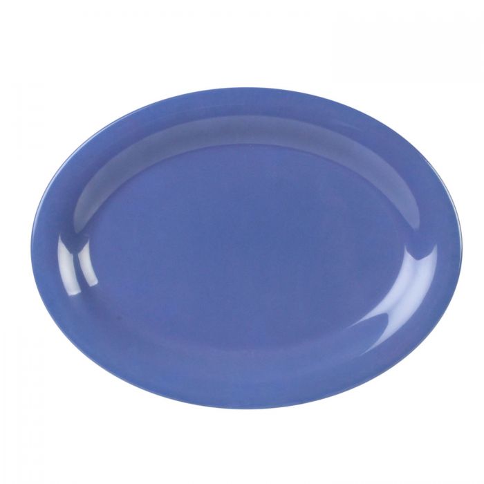 Thunder Group CR213BU, 13 1/2" X 10 1/2" PLATTER, PURPLE, Melamine, NSF, Case Pack of 12