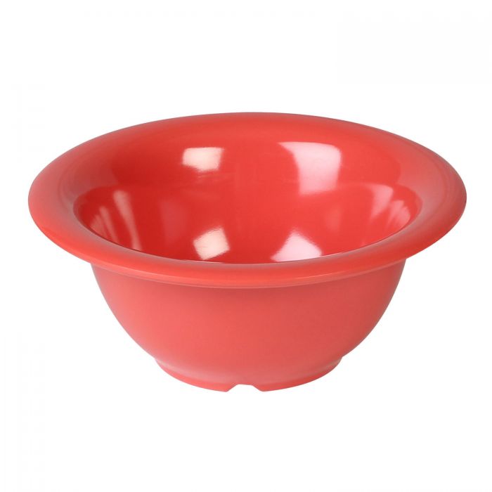 Thunder Group CR5510RD, 10 OZ, 5 1/2" SOUP BOWL, ORANGE, Melamine, NSF, Case Pack of 12