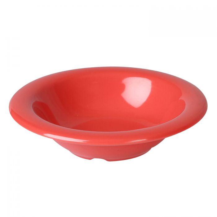 Thunder Group CR5608RD, 8 OZ, 6" SALAD BOWL, ORANGE, Melamine, NSF, Case Pack of 12