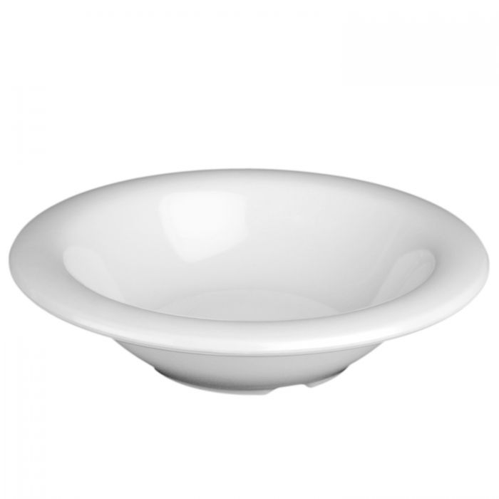 Thunder Group CR5608W, 8 OZ, 6" SALAD BOWL, WHITE, Melamine, NSF, Case Pack of 12