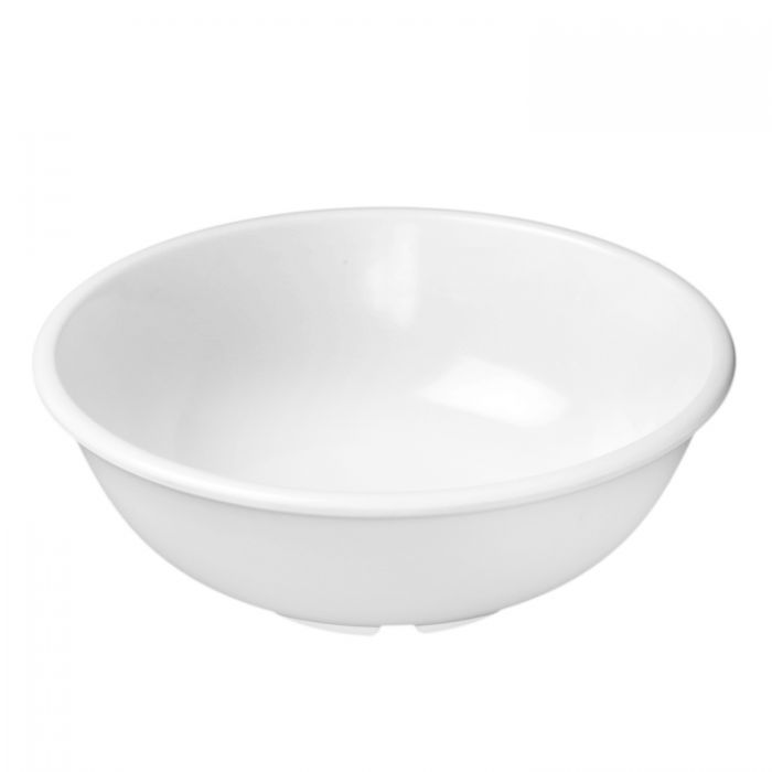 Thunder Group CR5807W, 32 OZ, 7 1/2" SALAD BOWL, WHITE, Melamine, NSF, Case Pack of 12