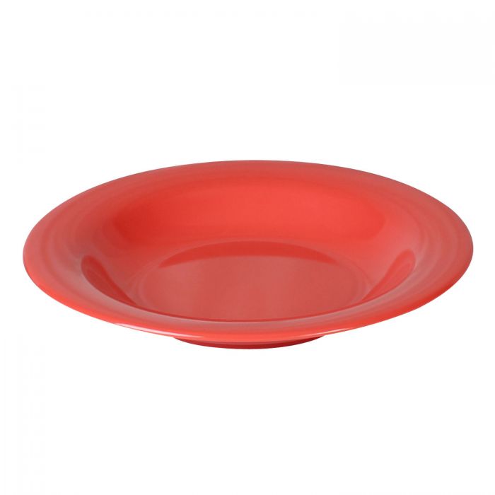 Thunder Group CR5809RD, 13 OZ, 9 1/4" SALAD BOWL, ORANGE, Melamine, NSF, Case Pack of 12