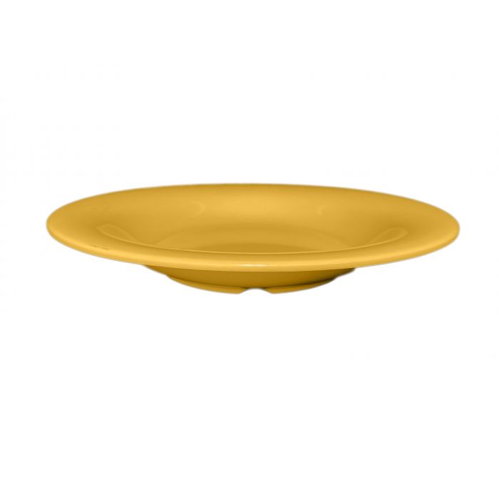 Thunder Group CR5809YW, 13 OZ, 9 1/4" SALAD BOWL, YELLOW, Melamine, NSF, Case Pack of 12