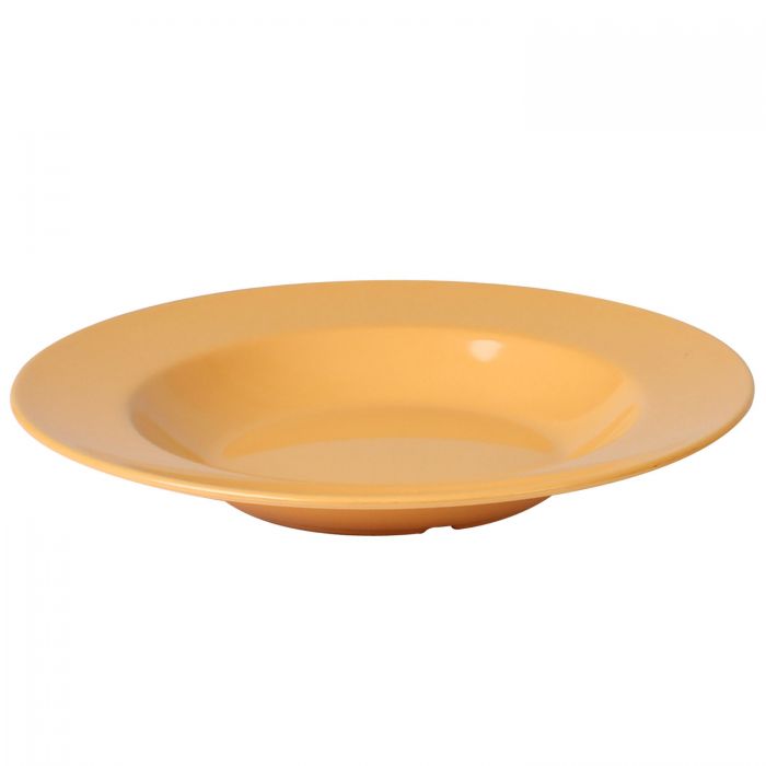 Thunder Group CR5811YW, 16 OZ, 11 1/4" PASTA BOWL, YELLOW, Melamine, NSF, Case Pack of 12