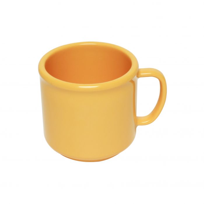 Thunder Group CR9035YW, 10 OZ MUG, YELLOW, Melamine, NSF, Case Pack of 12