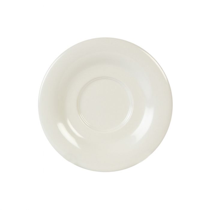 Thunder Group CR9303V, 5 1/2" SAUCER FOR CR303/CR9018, IVORY, Melamine, NSF, Case Pack of 12