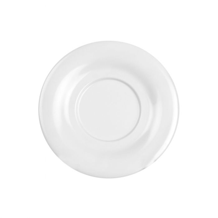 Thunder Group CR9303W, 5 1/2" SAUCER FOR CR303/CR9018, WHITE, Melamine, NSF, Case Pack of 12