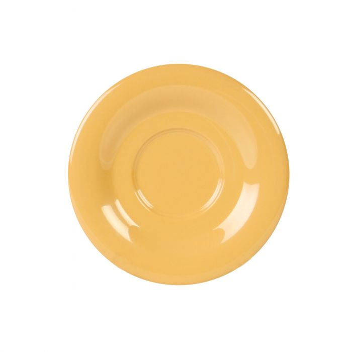 Thunder Group CR9108YW, 5 1/2" SAUCER FOR CR313/CR5044/ML901/ML9011, YELLOW, Melamine, NSF, Case Pack of 12