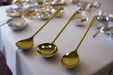 Buffet serving ladles in different styles