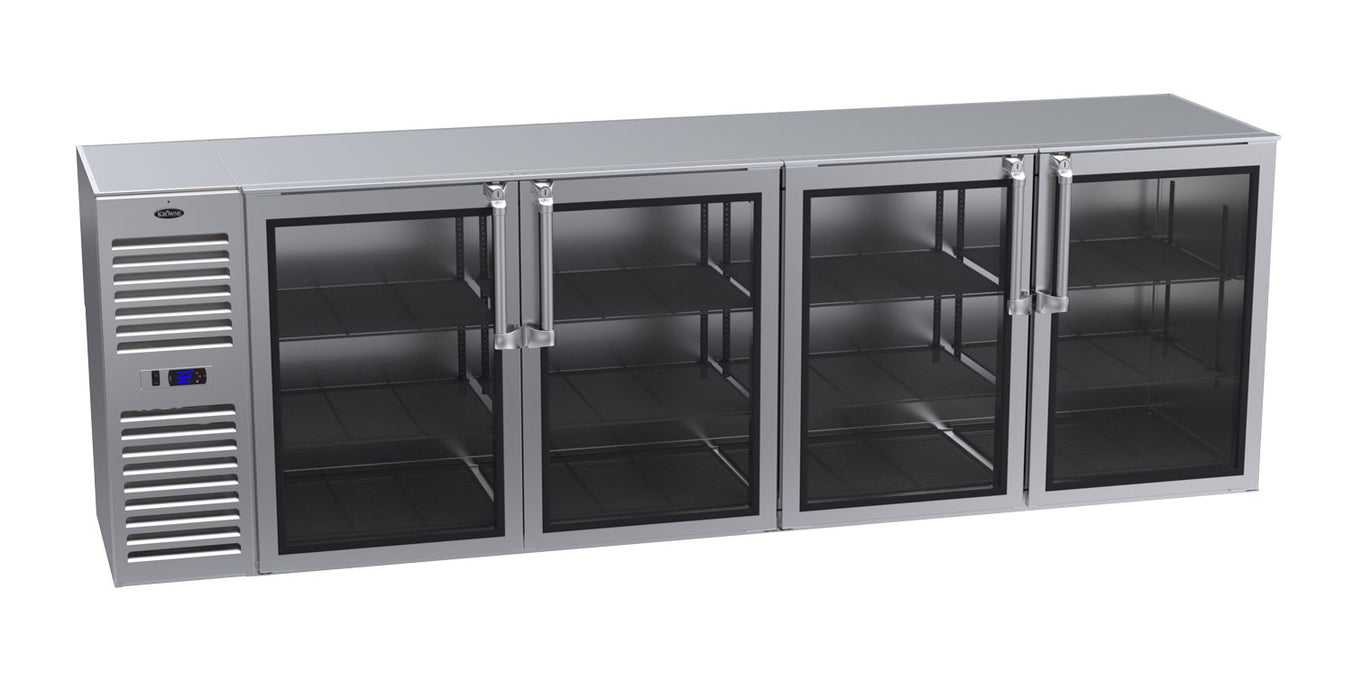 Krowne Metal, BS108L-KNS-RLLR, Refrigeration- Self-Contained Back Bar Cooler