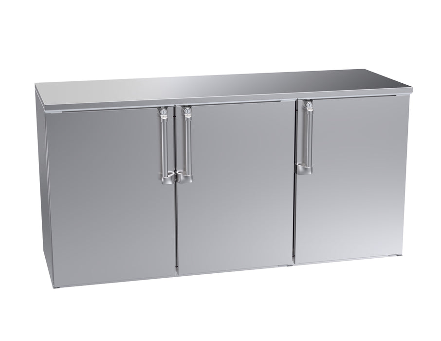 Krowne Metal, BD72-SSS-LLR, Refrigeration- Back Bar Storage Cabinet