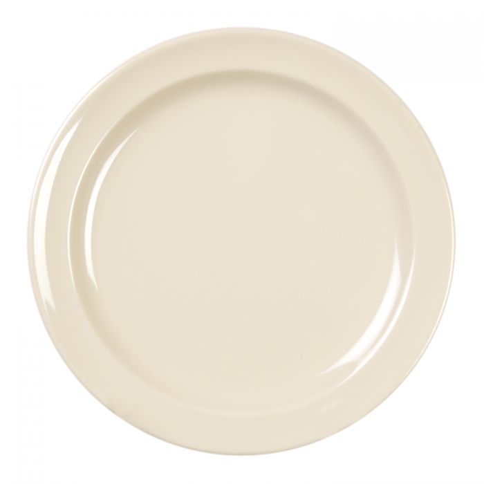 Thunder Group NS106T, 6 1/2" PLATE, NUSTONE TAN, Melamine, NSF, Case Pack of 12