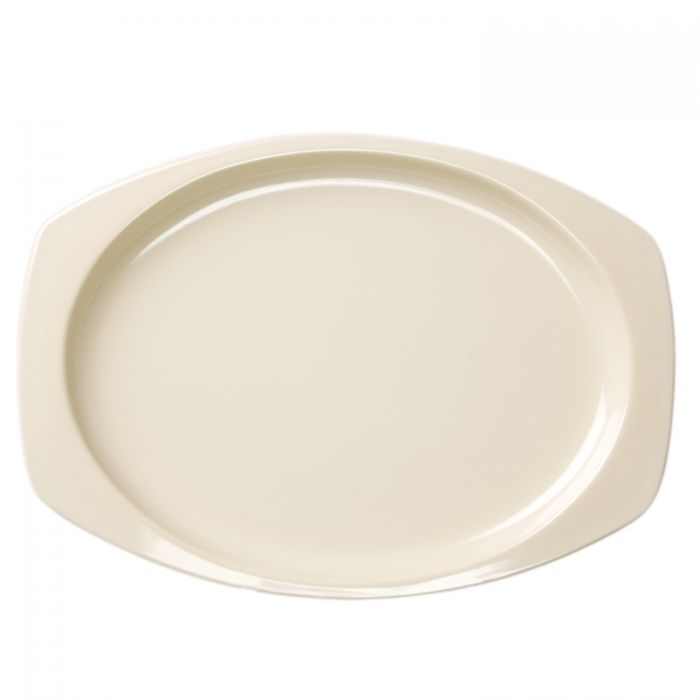 Thunder Group NS211T, 11 1/2" X 7 1/2" , RECTANGULAR PLATTER, NUSTONE TAN, Melamine, NSF, Case Pack of 12