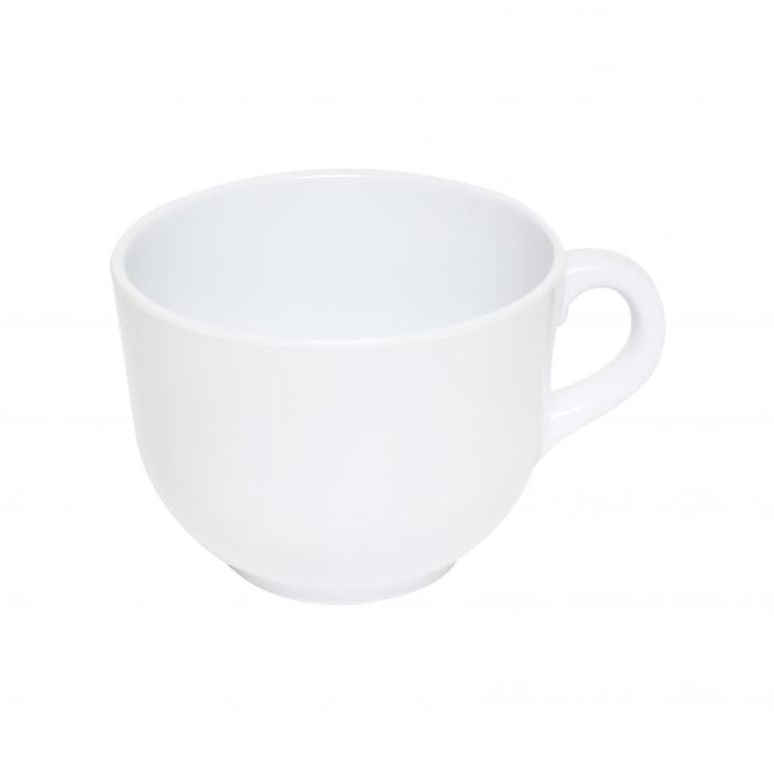 Thunder Group PS9475W, 23 OZ, 4 3/4" MUG, PASSION WHITE, Melamine, NSF, Case Pack of 6