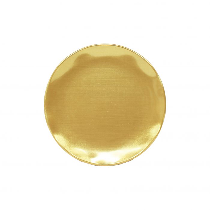 Thunder Group RF1010G, 10 1/2" DINNER PLATE, GOLD PEARL, Melamine, NSF, Case Pack of 6