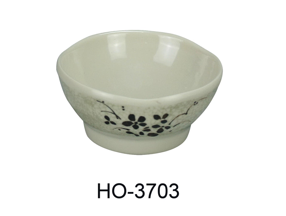 Yanco HO-3703 Honda Saucer Dish, 3 oz Capacity, 1.5″ Height, 3″ Diameter, Melamine, Pack of 72