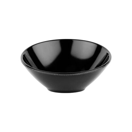 GET B-784-BK, 5.5 oz. (5.7 oz. Rim-Full), 4.75″ Cascading Petite Bowl, 2.75″ Deep, Black Elegance, Melamine, Pack of 24