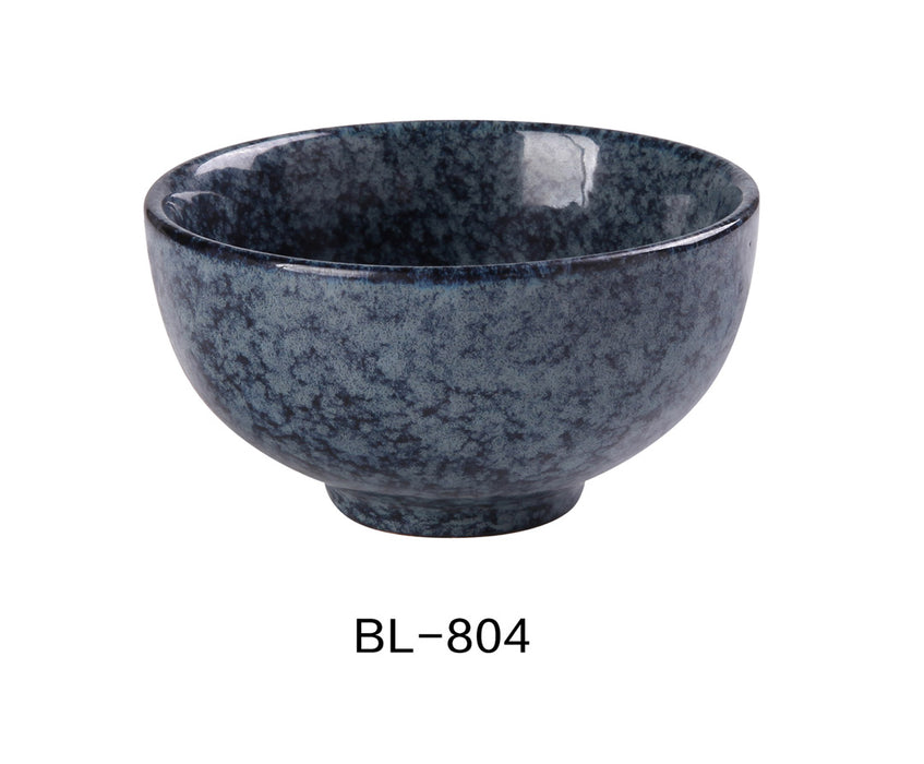 Yanco China BL-804 4 1/2″X2 3/8″ SOUP BOWL 10 OZ, Ceramic Blue Star Soup Bowl, Pack of 36