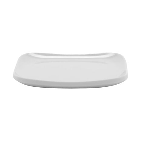 GET CS-6119-W, 9.5″ Square Coupe Plate. Siciliano Dinnerware, Melamine, Pack of 12