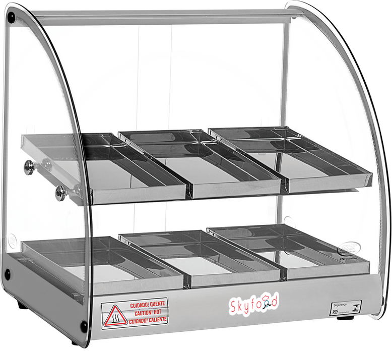 Stainless Steel Double Buffet Warmer