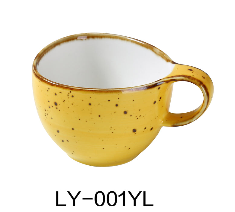 Creative Mug - Ceramic - White - Yellow - 5 Colors Available