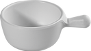 Melamine Round Scoop 3.5 inch, 3 Oz. White