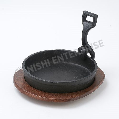 Cast Iron Oval Serving Dish, 9 oz.