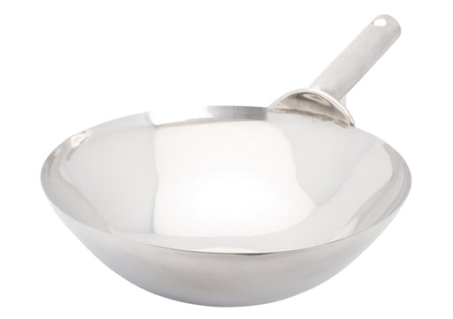 Winco (AFP-8A-H) Gladiator 8 Aluminum Fry Pan with Sleeve, Natural Finish